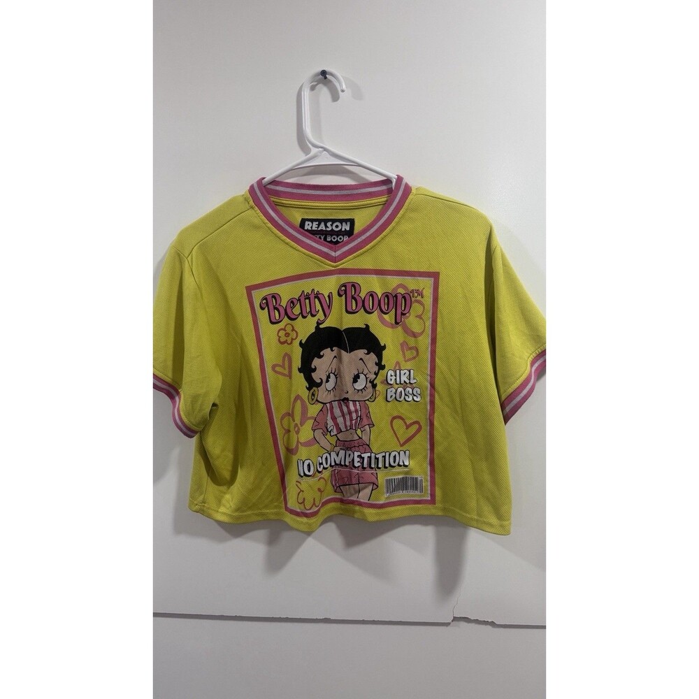 Women's Betty Boop Reason Women’s Size M Cropped Retro